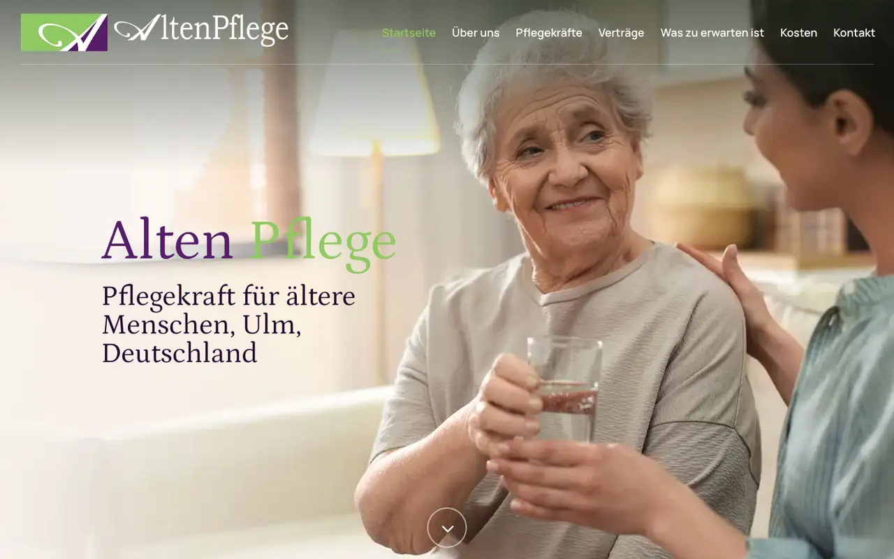AltenPflege BG website