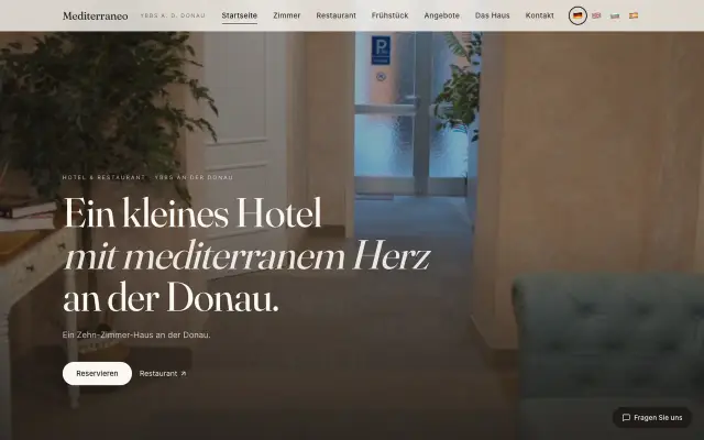 Hotel Ybbs website