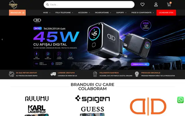 PremiumCell Cluj website
